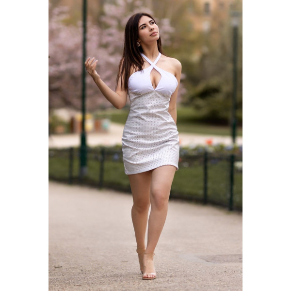 Robe blanche Margot 